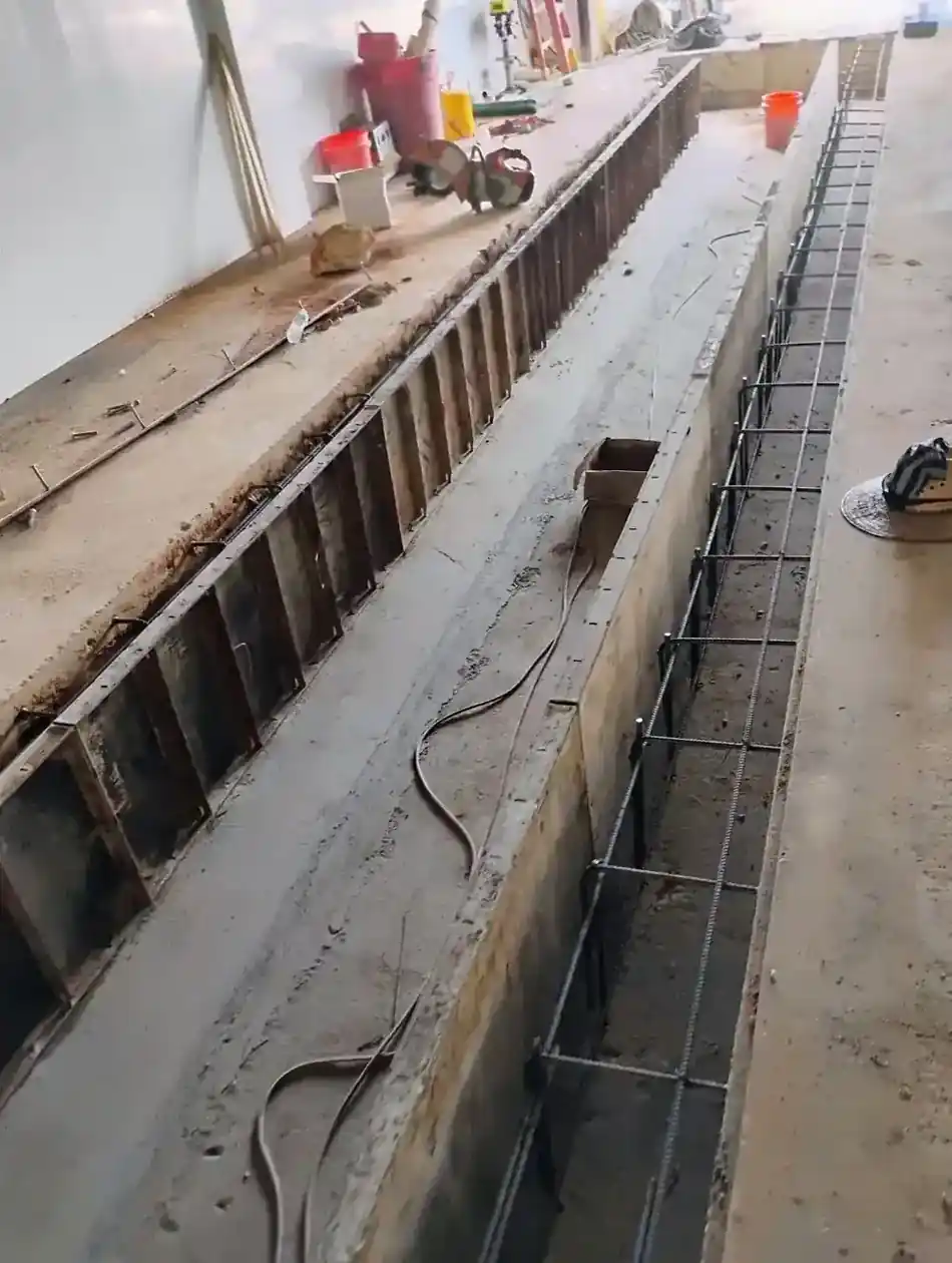 Formed structural concrete
